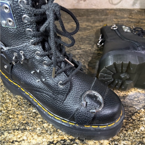 NEW Dr Martens Jadon HDW platform boots quad sole chunky  EU41 US9 - Picture 8 of 10